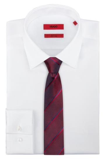 Krawaty HUGO Silk Jacquard Patterned Męskie (Pl52924)